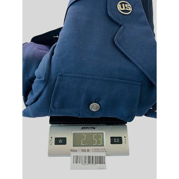 US Air Force Military Blue Senior Airman Dress Jacket Uniform SEE MEASUREMENTS - Picture 9 of 9